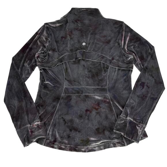 LULULEMON Define Jacket Velour Size 14 Interstellar Dark Grey Multi - Picture 8 of 10